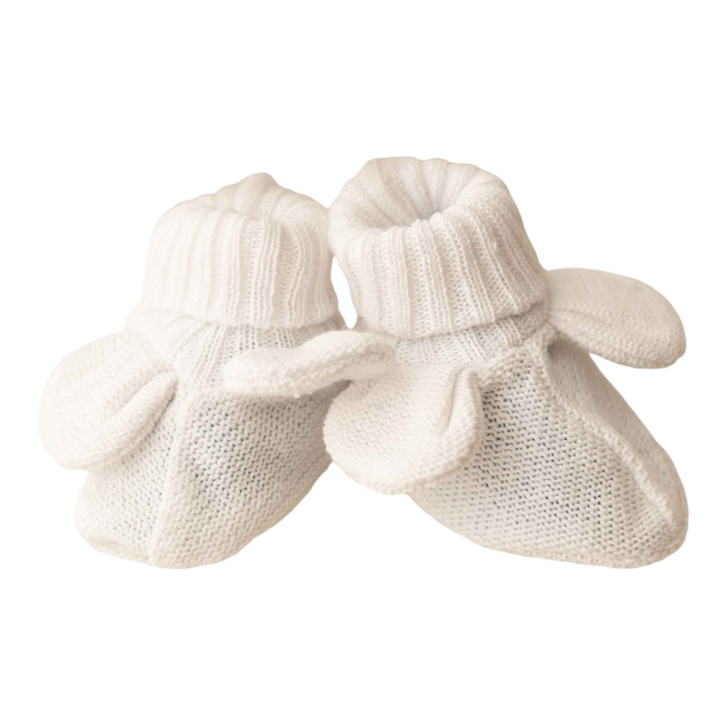 Chaussures Tricotees, Bottines, 0 6 12 Mois, Bebe Garcon Fille, Chaussons Chauds, Naissance Cadeau (Écru)