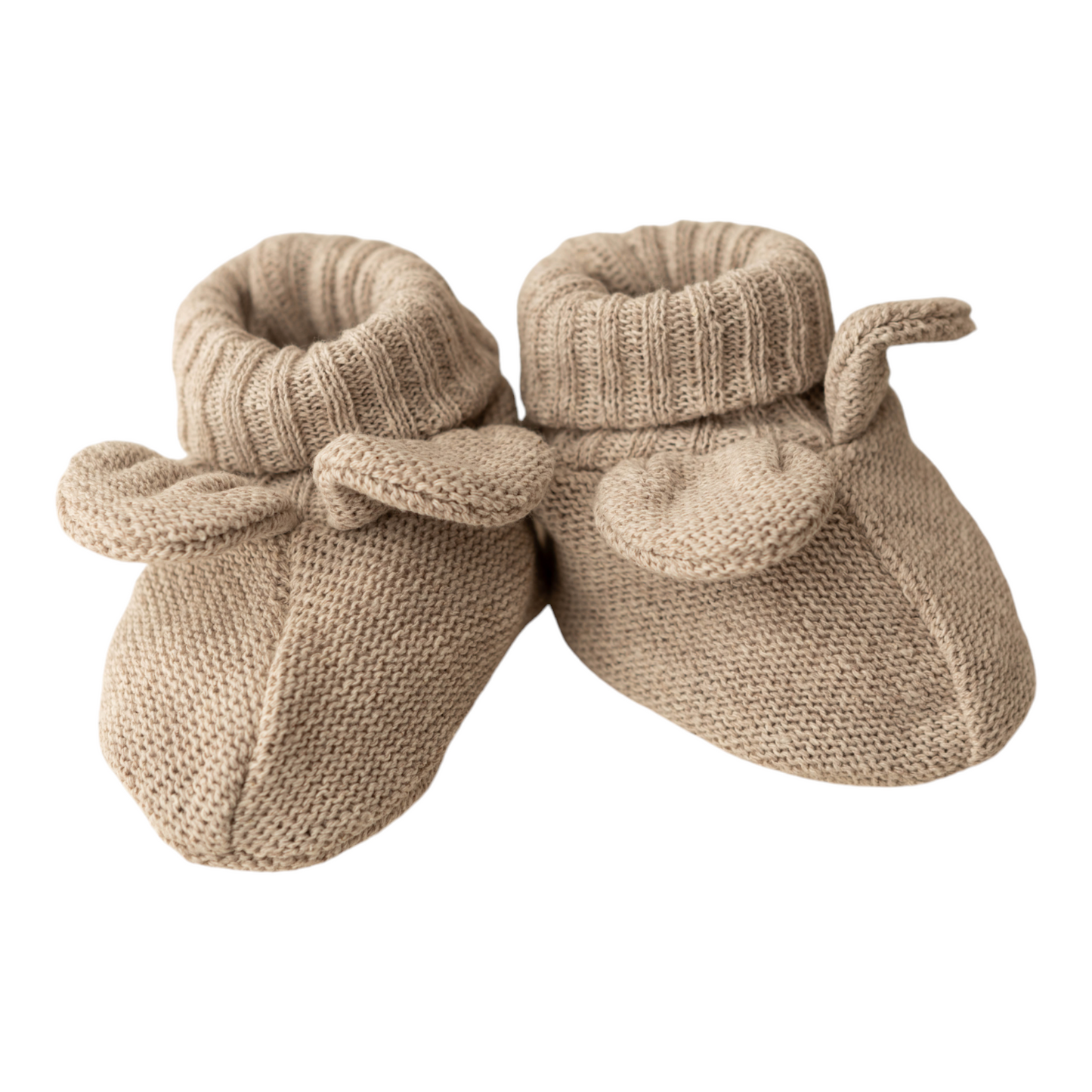 Chaussures Tricotees, Bottines, 0 6 12 Mois, Bebe Garcon Fille, Chaussons Chauds, Naissance Cadeau (Beige)