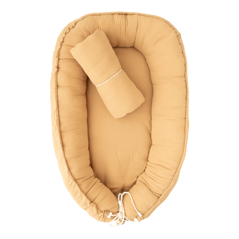 Réducteur Lit Bébé Cocon pour bebe Coton (Cafe late)